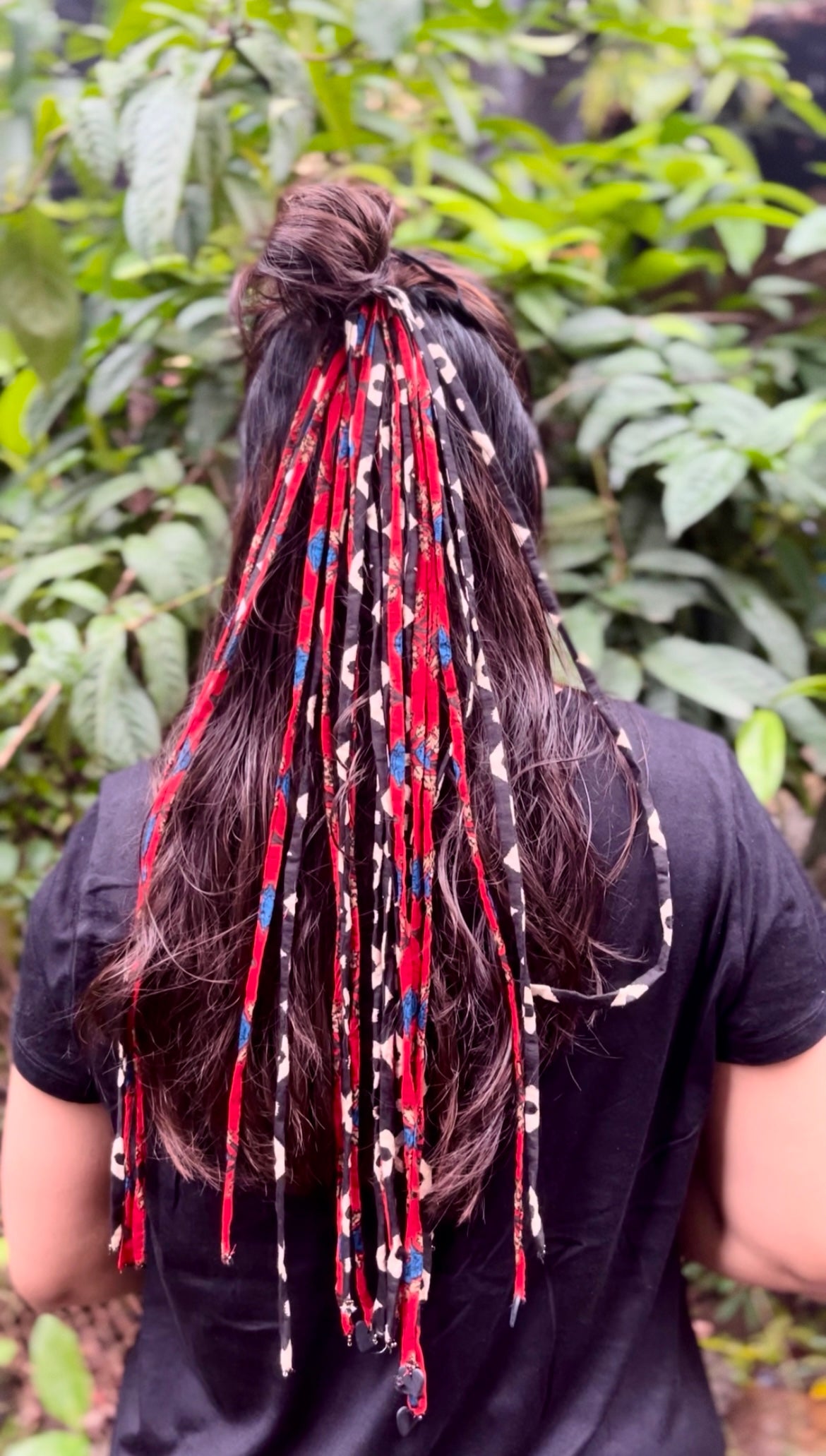 Red & Black Boho Threads